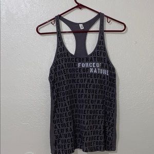 Under armor grey athletic shirt